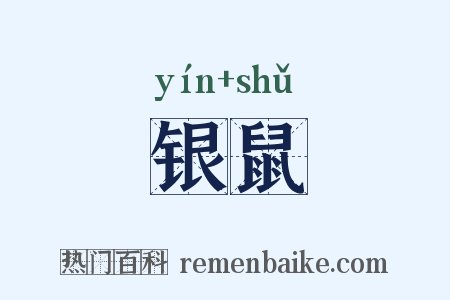 银鼠是什么意思的图片